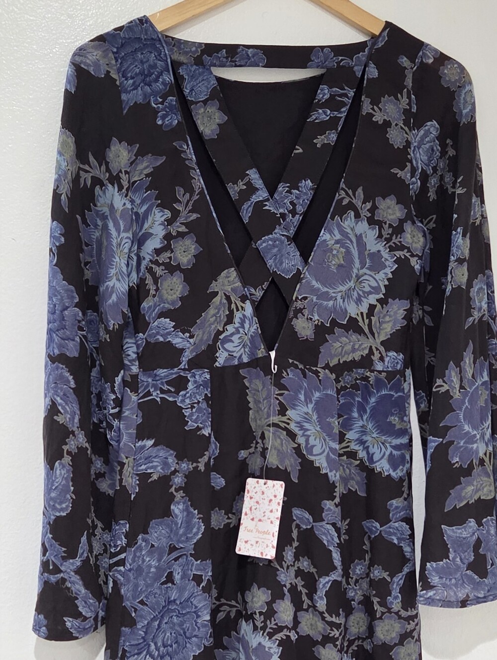 Free People Melrose Floral Printed Bell Sleeves Maxi Dress - Picture 7 of 9